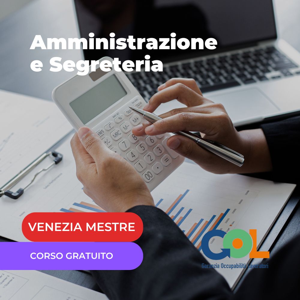 Corso di amministrazione e segreteria a Mestre