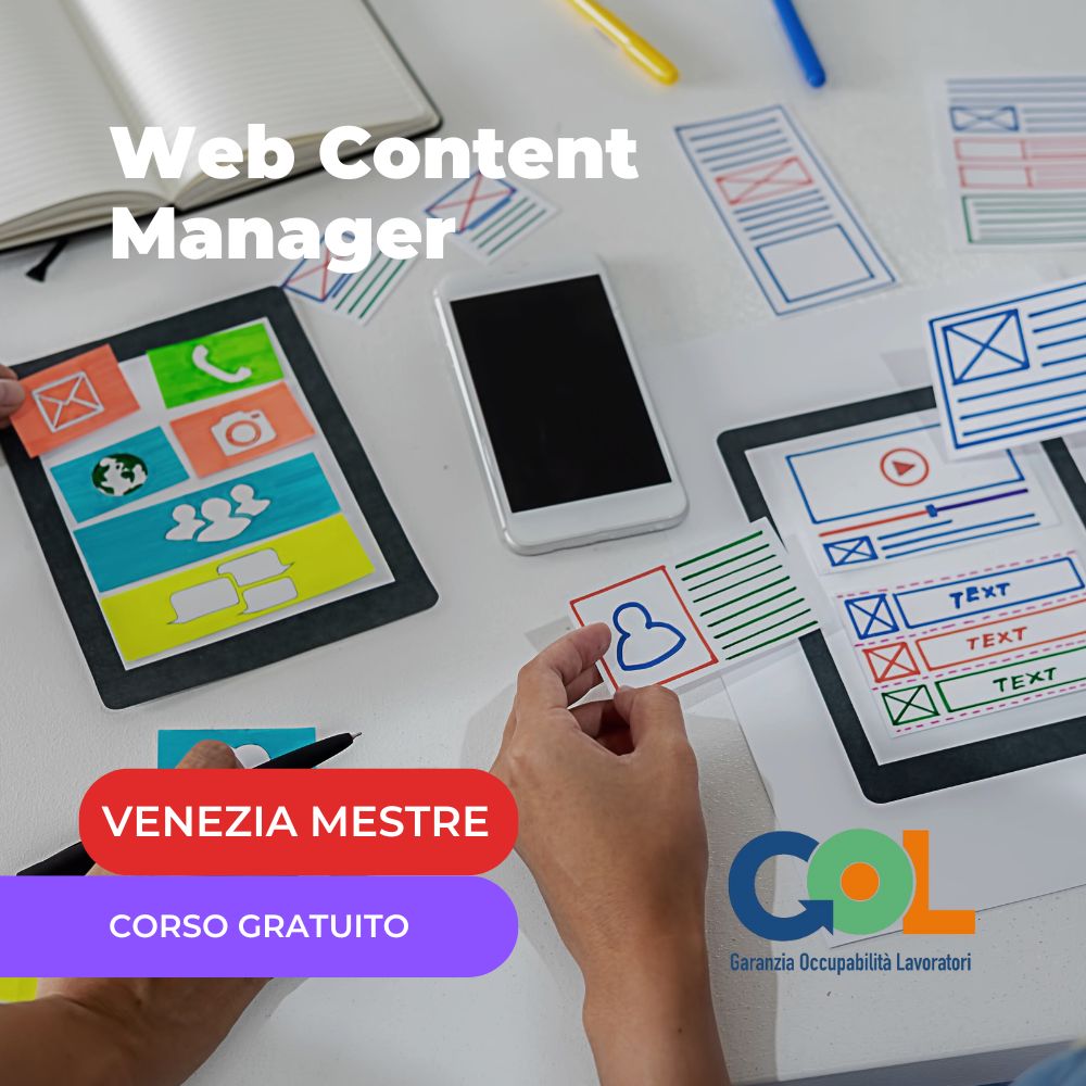 Corso web content manager a Mestre