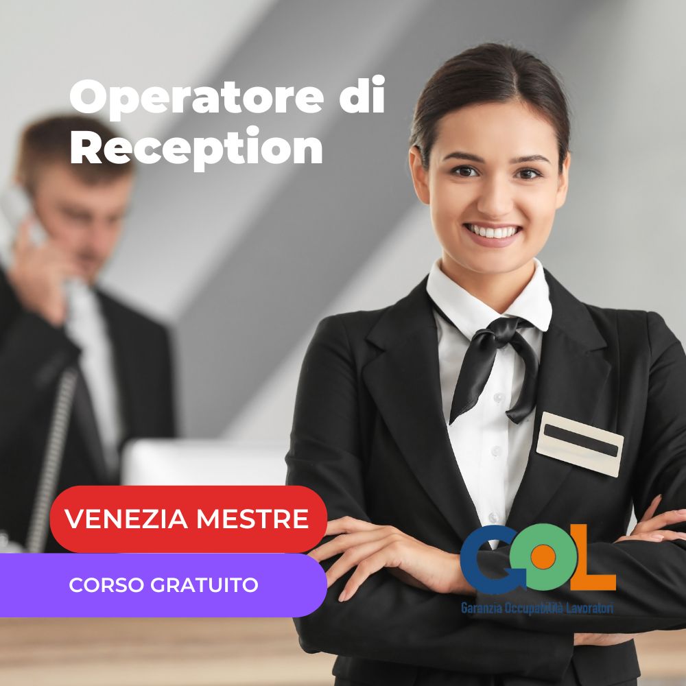 Corso operatore di reception mestre